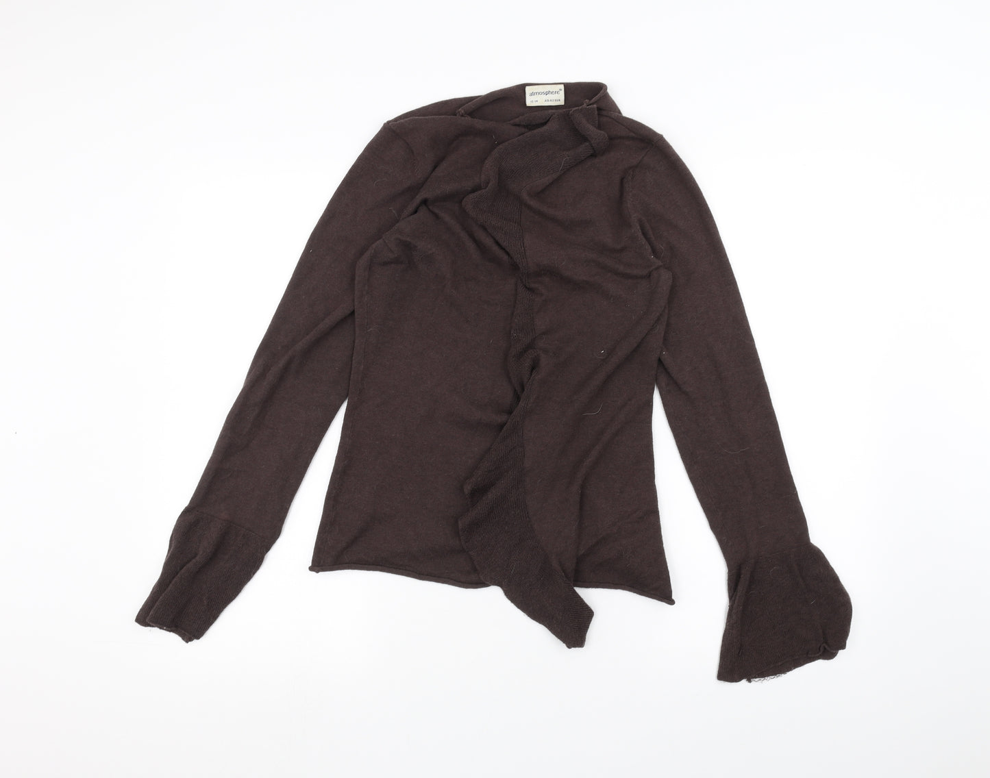 Atmosphere Womens Brown   Cardigan Jumper Size 12