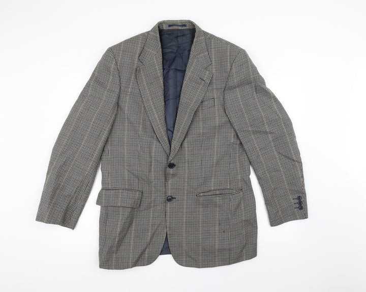West Brook Mens Brown   Jacket Suit Jacket Size 38