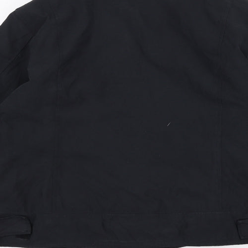 Etam Womens Black   Pea Coat Coat Size 14