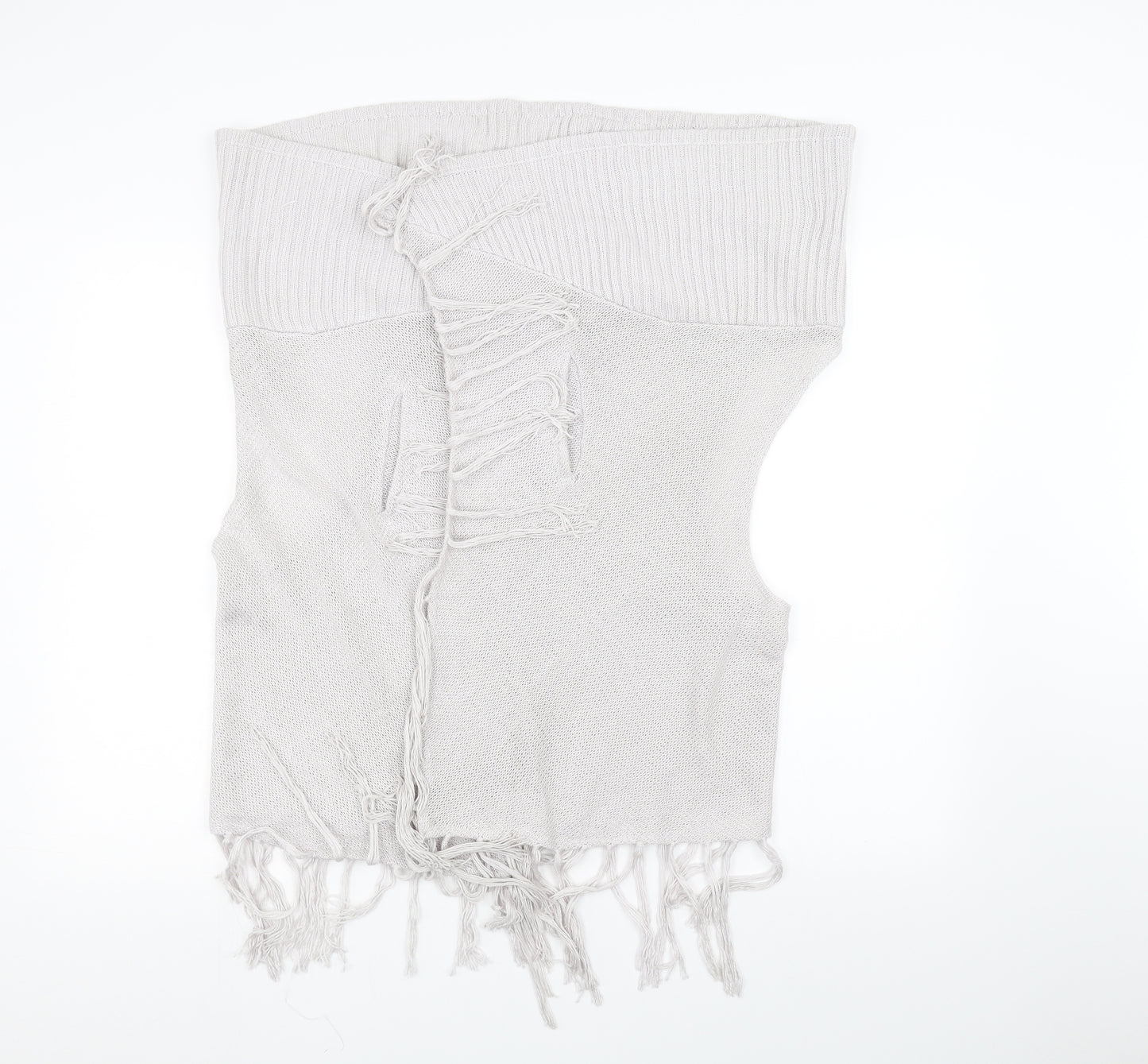 Topshop Womens White   Jacket Coatigan Size 16