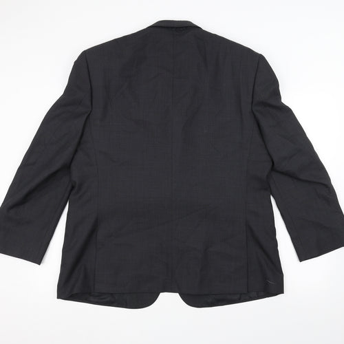 Tom English Mens Black   Jacket Suit Jacket Size 36