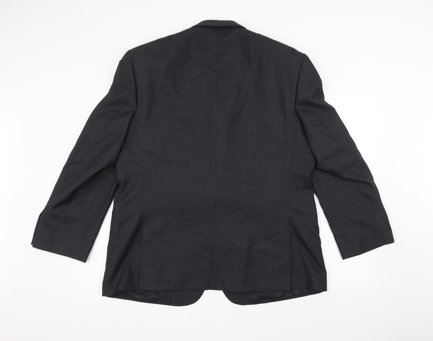 Tom English Mens Black   Jacket Suit Jacket Size 36