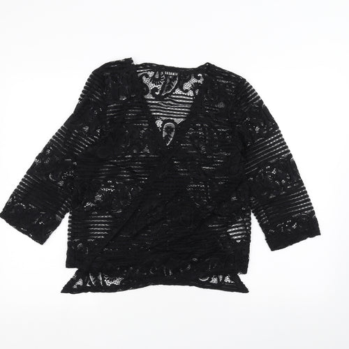 casamia Womens Black   Cardigan Jumper Size M