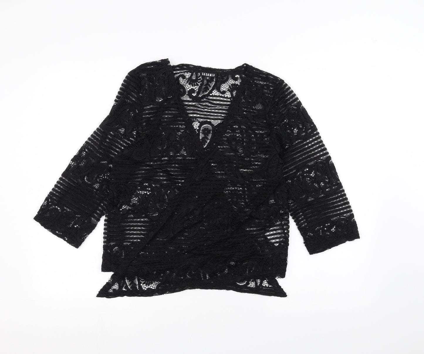 casamia Womens Black   Cardigan Jumper Size M
