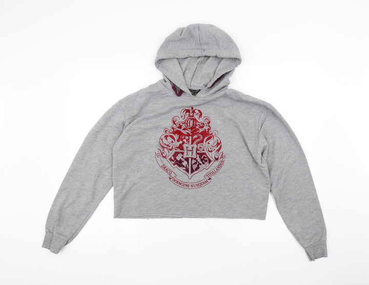 Primark Womens Grey   Pullover Hoodie Size 12
