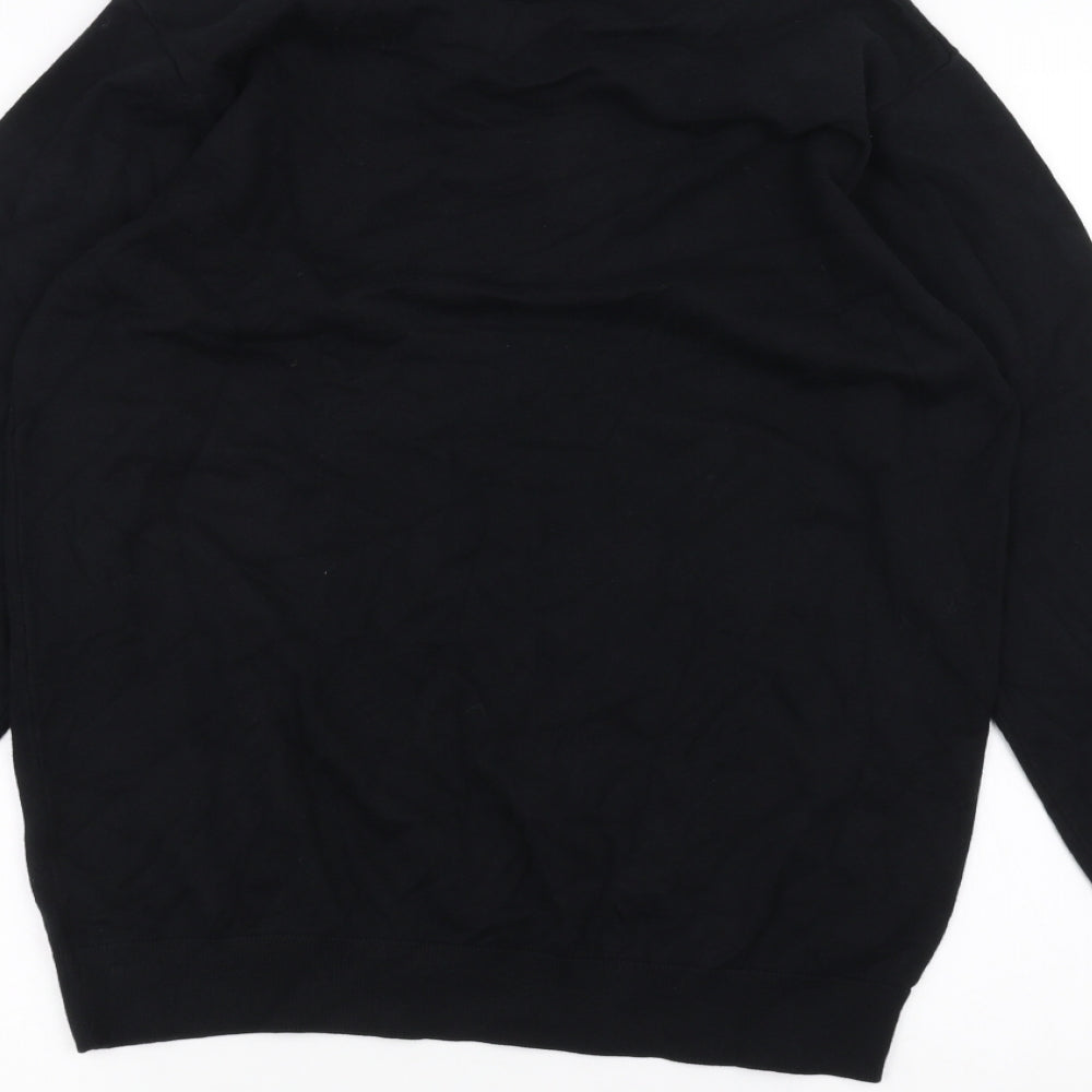 F&F Boys Black   Pullover Jumper Size 14-15 Years