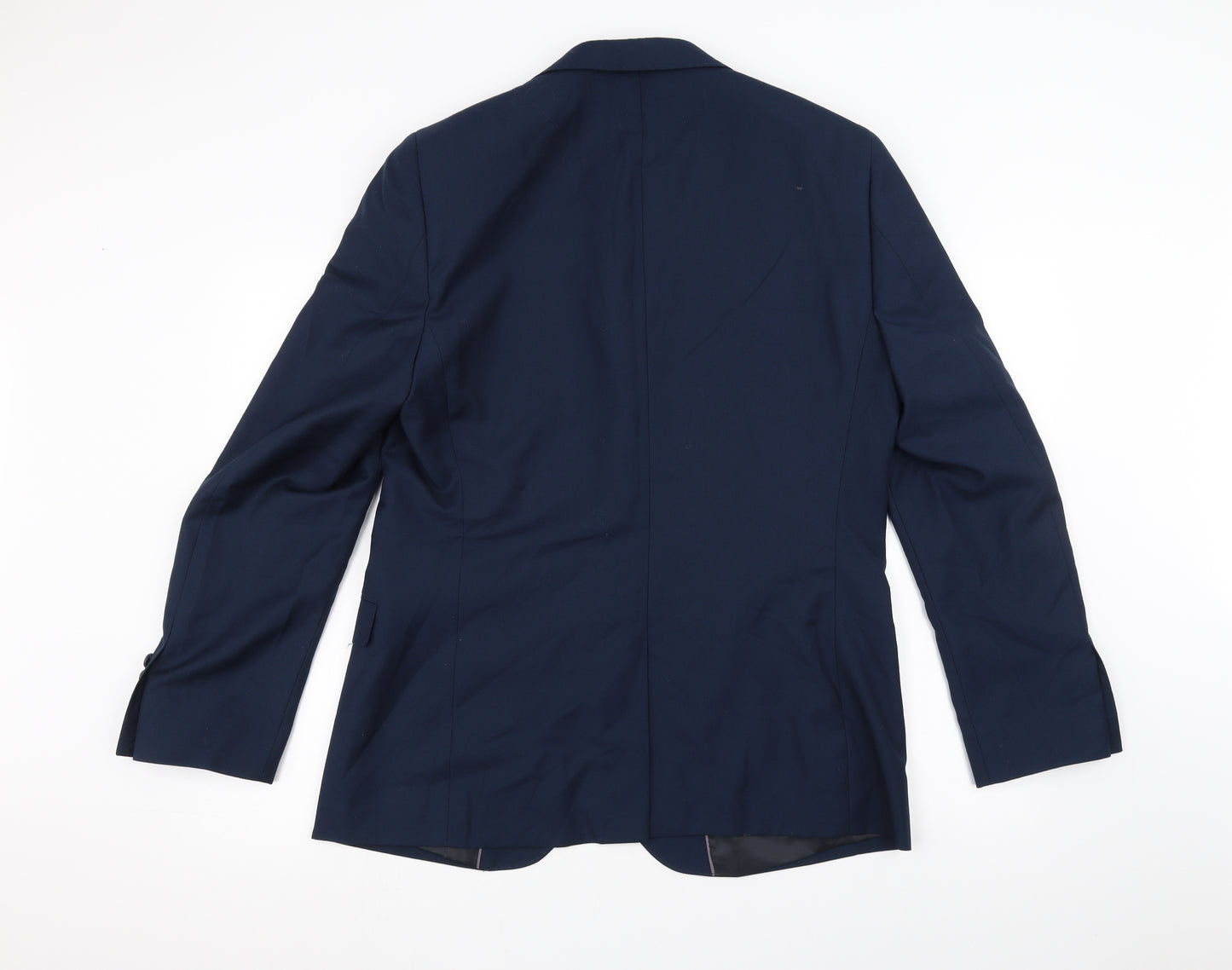 Taylor & Cutter Mens Blue   Jacket Suit Jacket Size 34