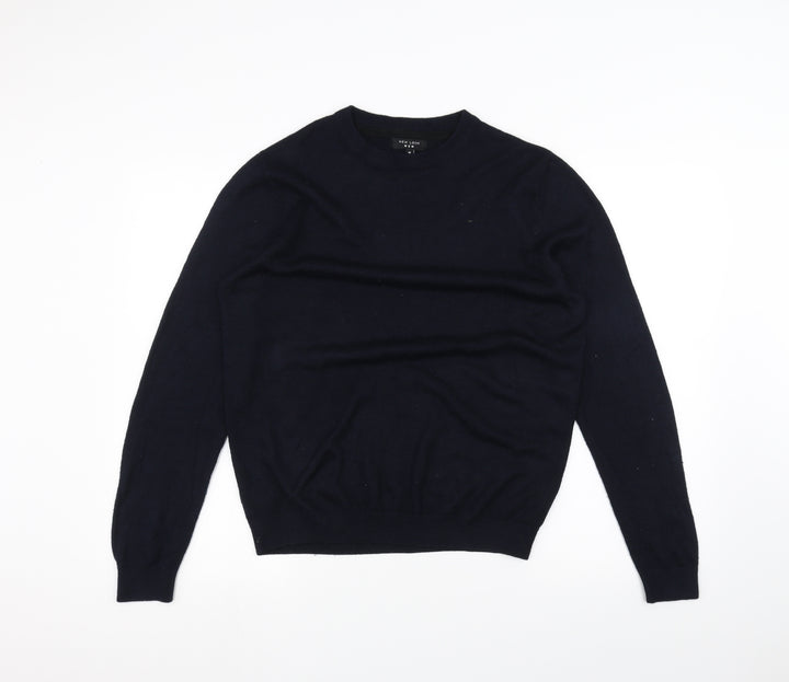 New Look Mens Blue   Pullover Jumper Size M