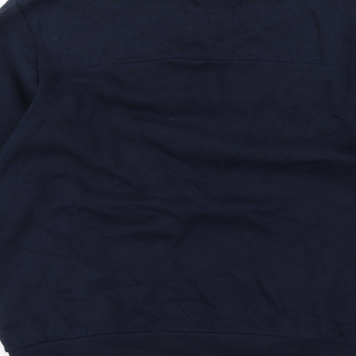 Fabric Mens Blue   Pullover Jumper Size M