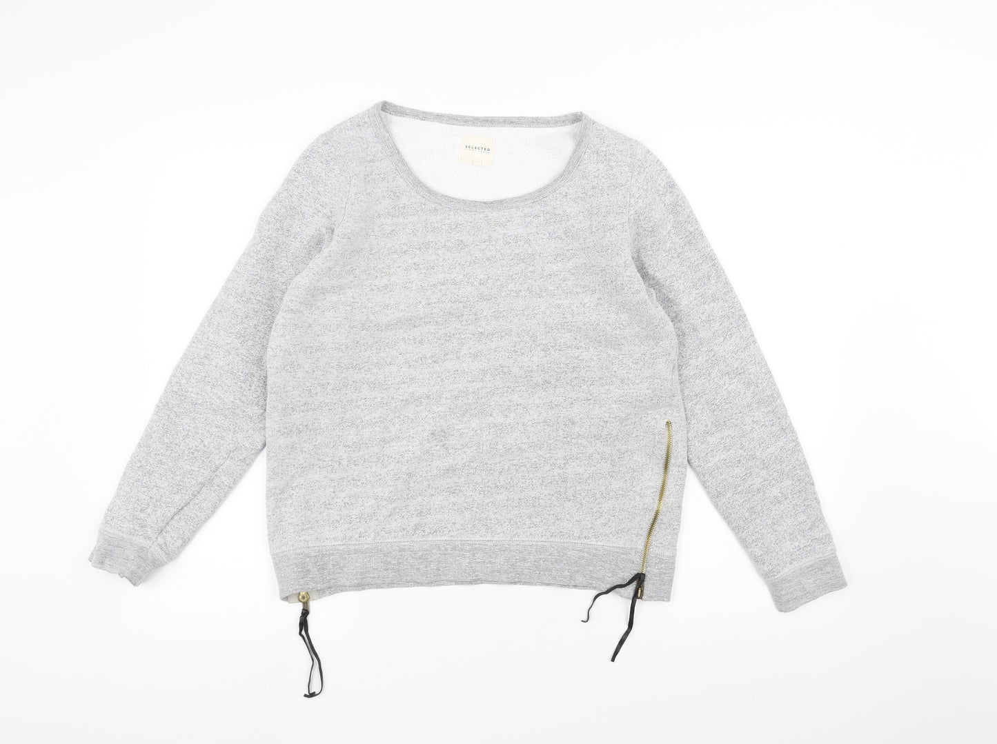 Selected Womens Grey   Pullover Jumper Size M