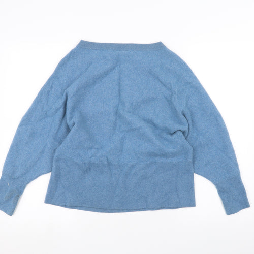 Marks and Spencer Womens Blue   Pullover Jumper Size 14