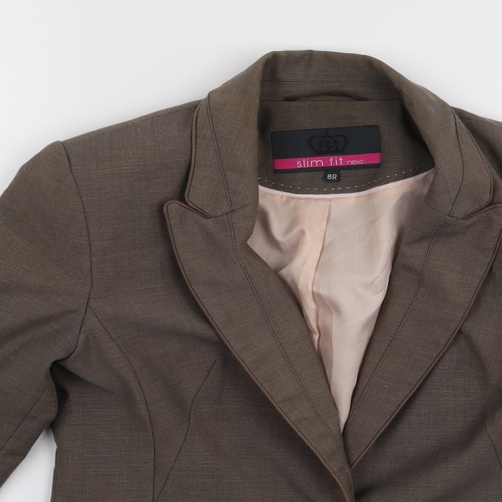 slimfit Womens Beige   Jacket  Size 8