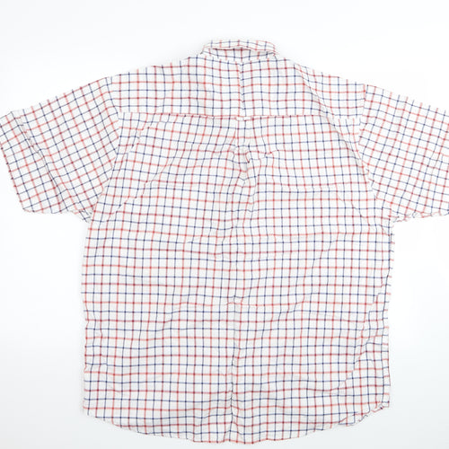 TOM SAYERS Mens White    Button-Up Size XL