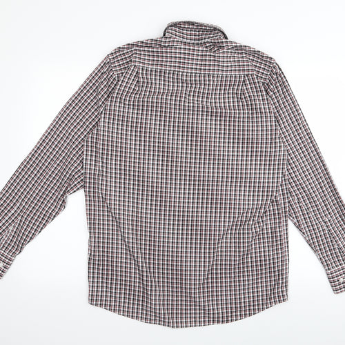 bw Mens White    Button-Up Size 15