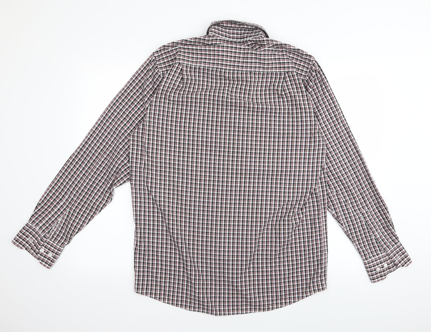 bw Mens White    Button-Up Size 15