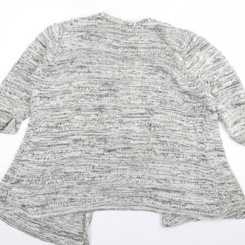 geirge Womens Grey   Cardigan Jumper Size 8