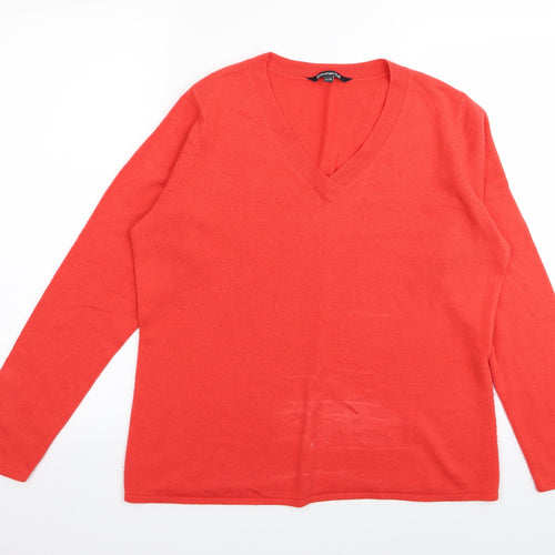 binmarche Womens Red   Pullover Jumper Size 16