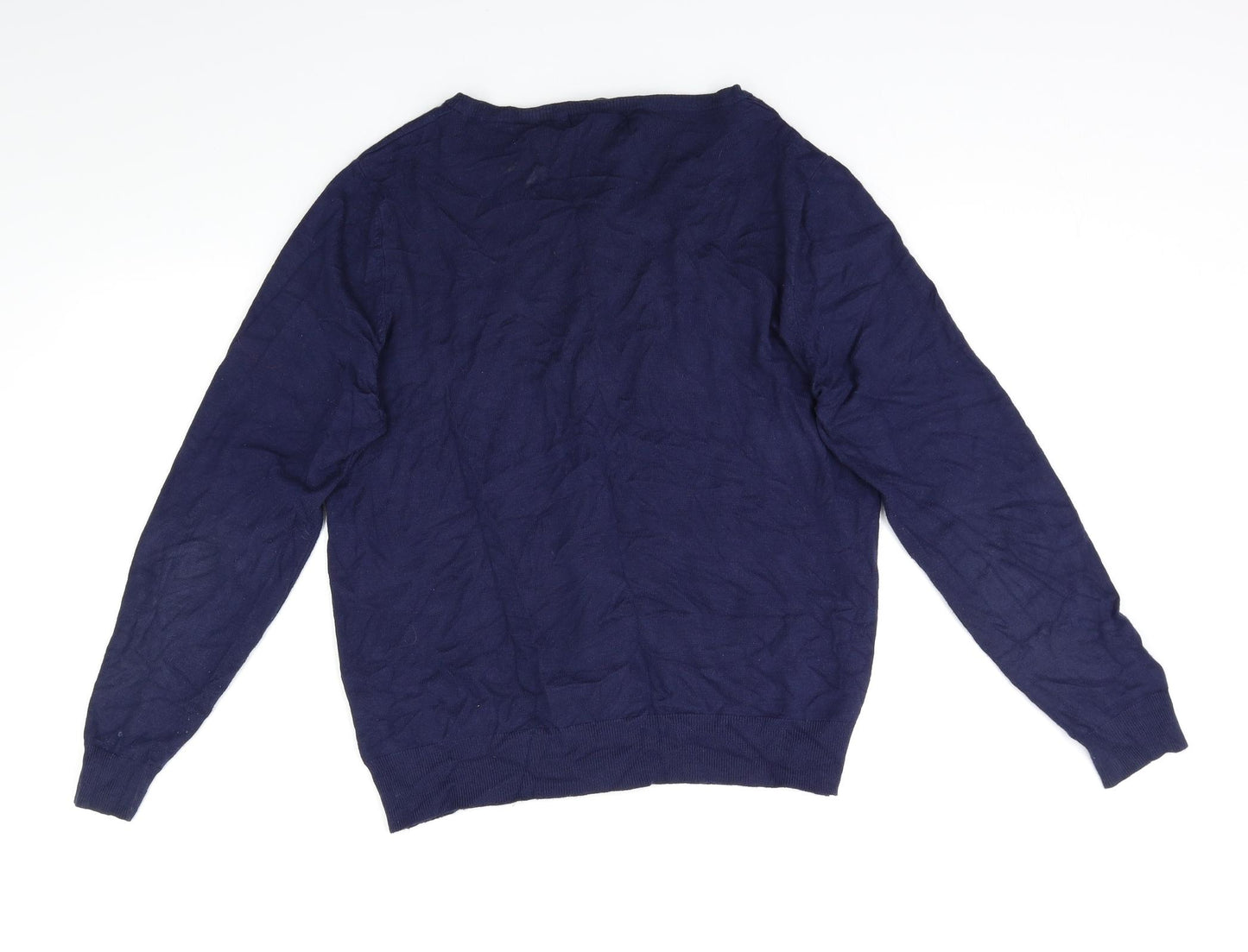 George Womens Blue  Knit Cardigan Jumper Size 14