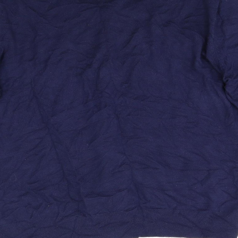 George Womens Blue  Knit Cardigan Jumper Size 14