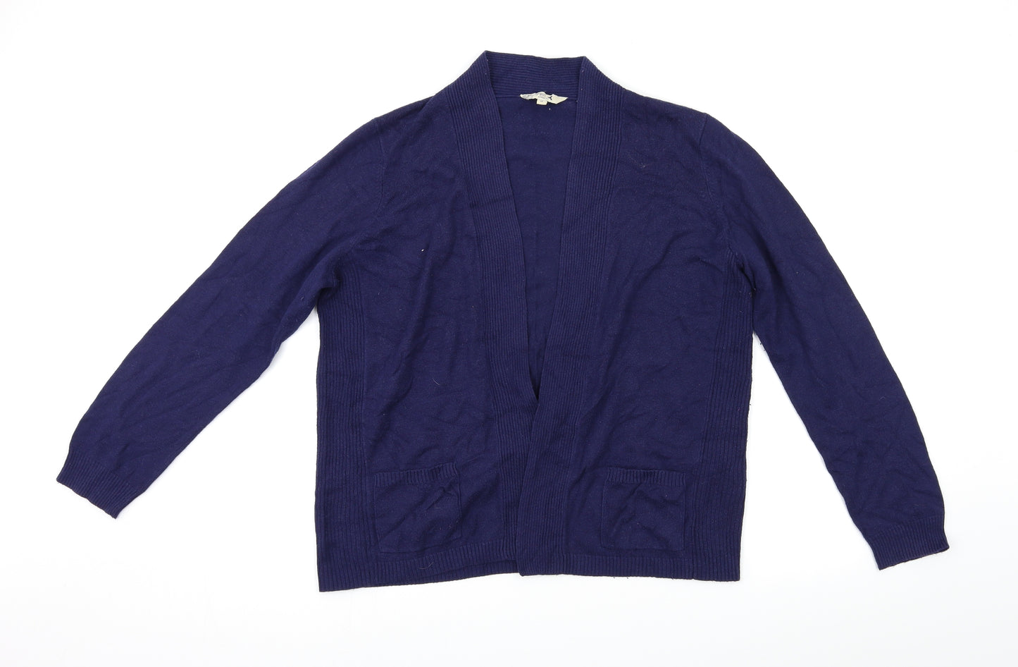 Spirit Womens Blue   Cardigan Jumper Size 18
