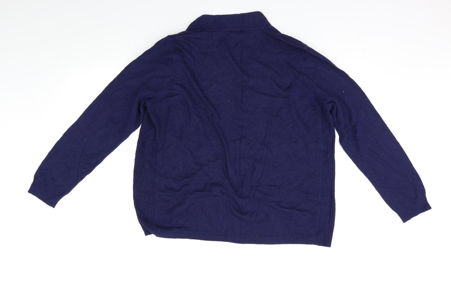 Spirit Womens Blue   Cardigan Jumper Size 18