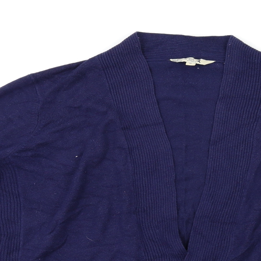 Spirit Womens Blue   Cardigan Jumper Size 18