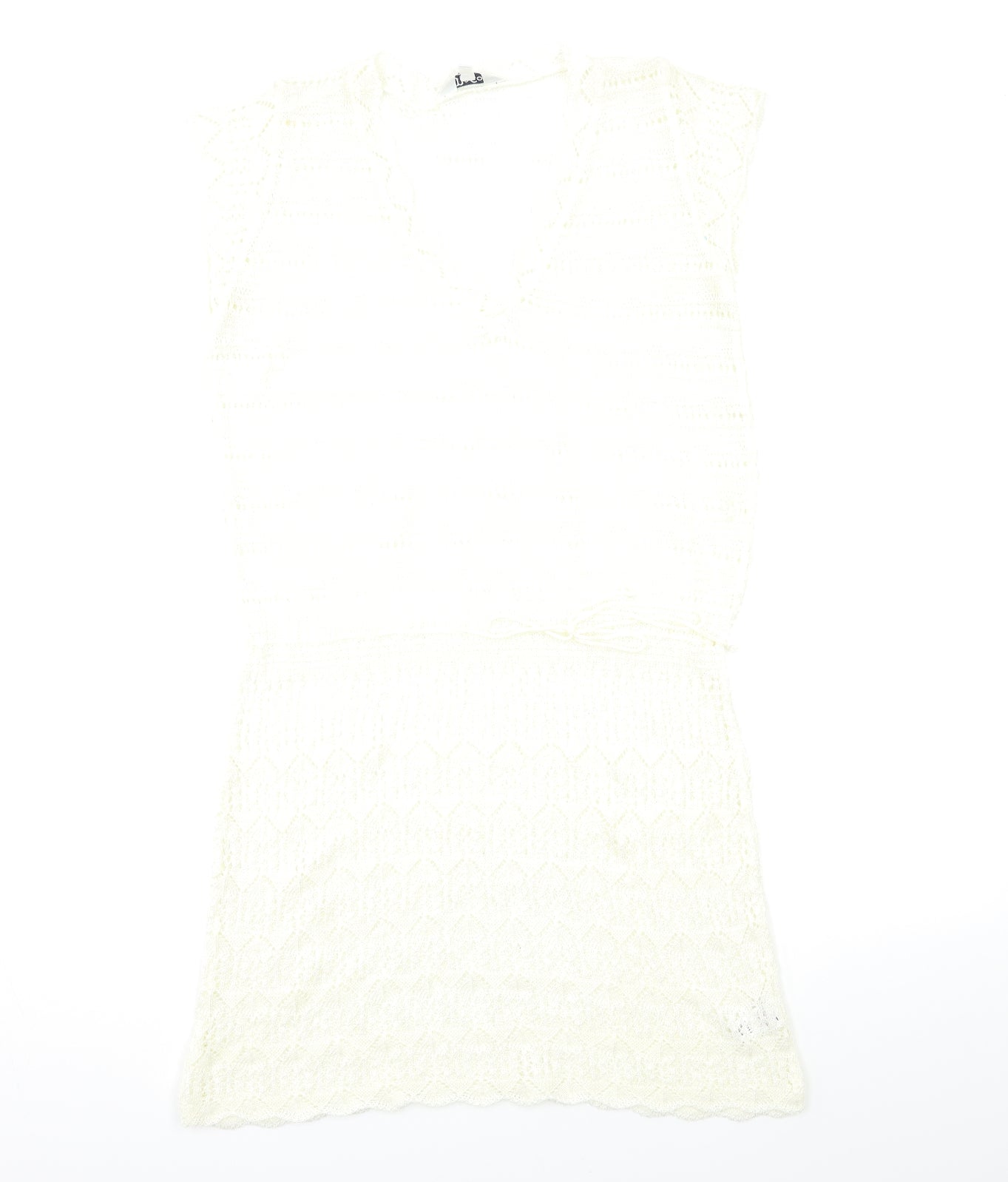 M&Co  Womens Beige  Rayon Jumper Dress  Size 14