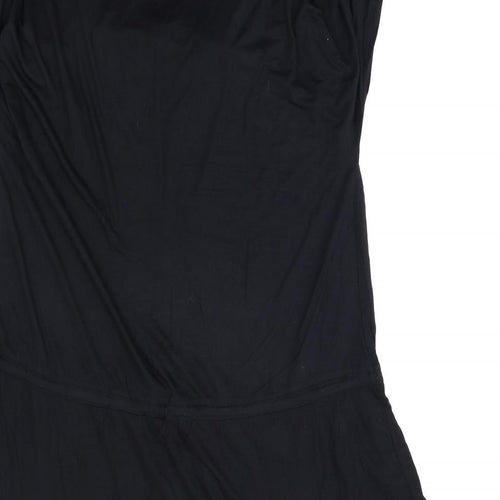 NEXT Womens Black   Shift  Size 14  - Embellished Shoulders