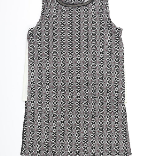 NEXT Womens Multicoloured Geometric  Shift  Size 12