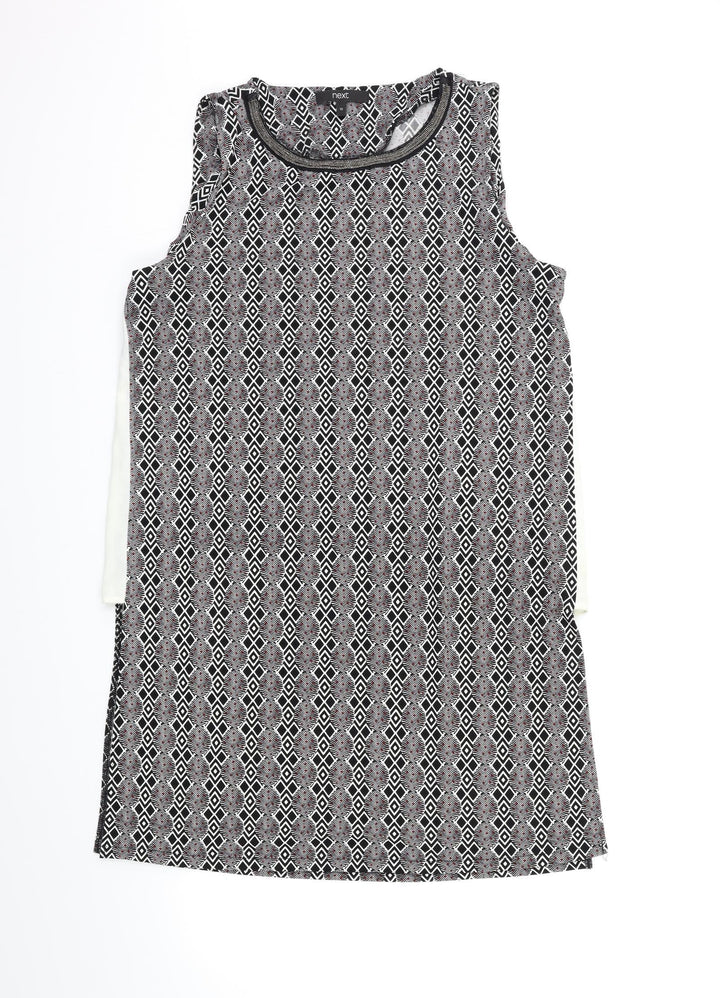 NEXT Womens Multicoloured Geometric  Shift  Size 12