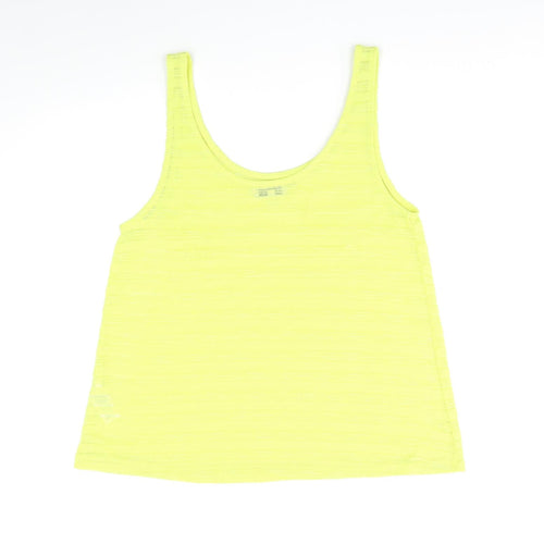 Matalan Womens Yellow   Basic Tank Size 14