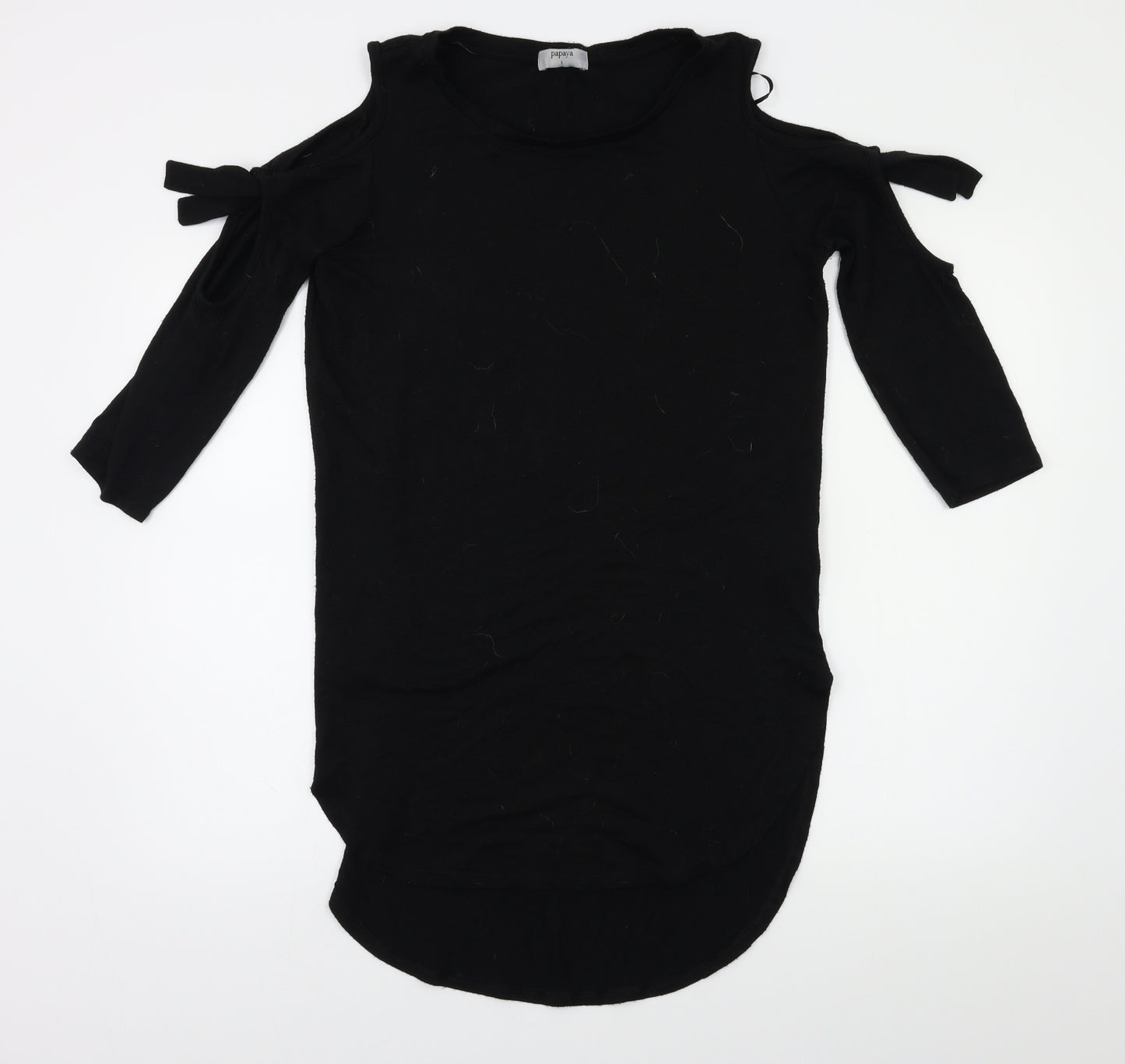Matalan Womens Black  Knit Jumper Dress  Size S
