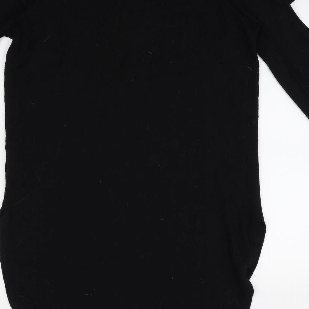 Matalan Womens Black  Knit Jumper Dress  Size S