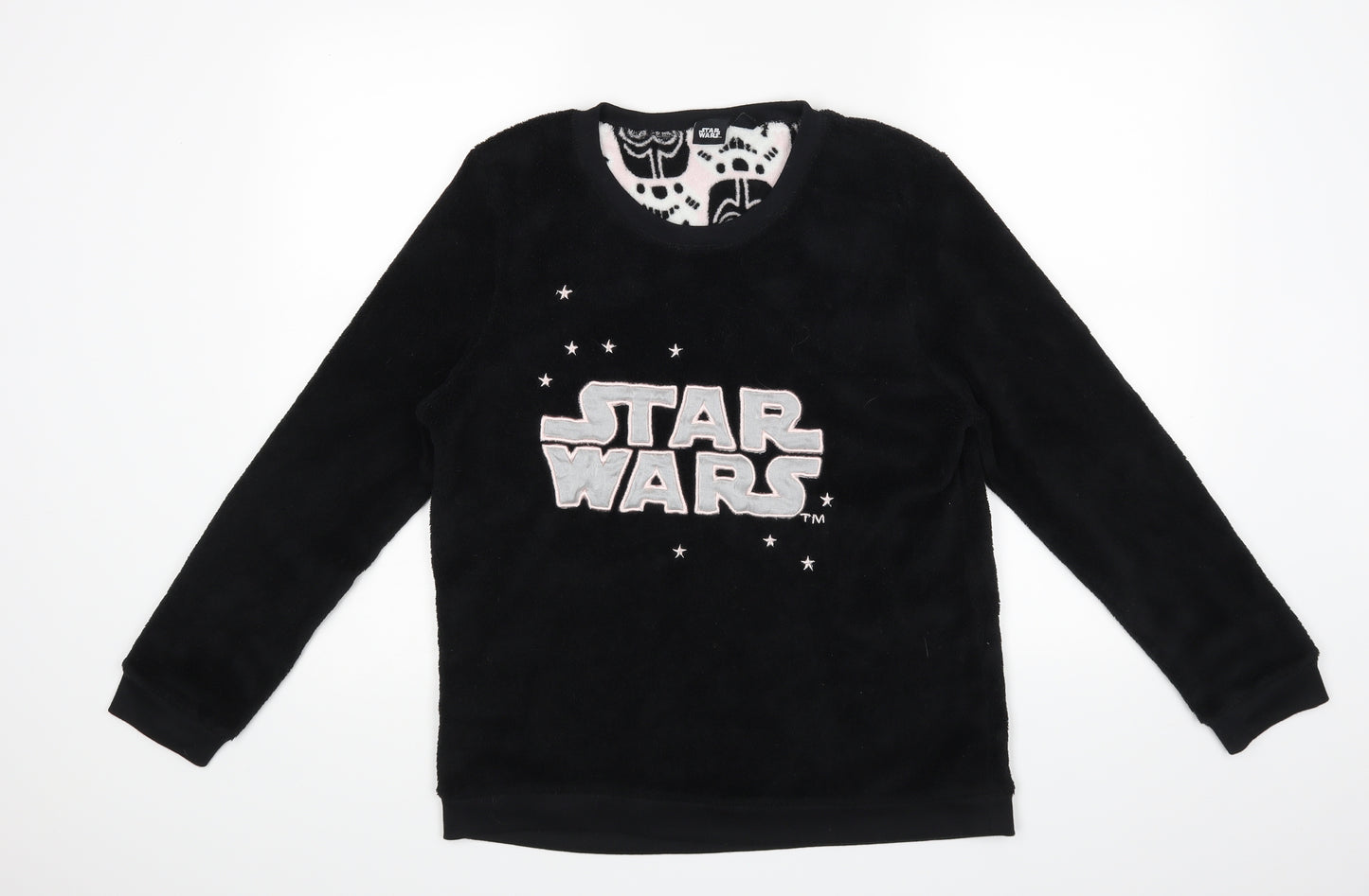 Love to lounge Girls Black   Pullover Jumper Size 14-15 Years  - STAR WARS