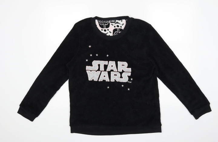 Love to lounge Girls Black   Pullover Jumper Size 14-15 Years  - STAR WARS