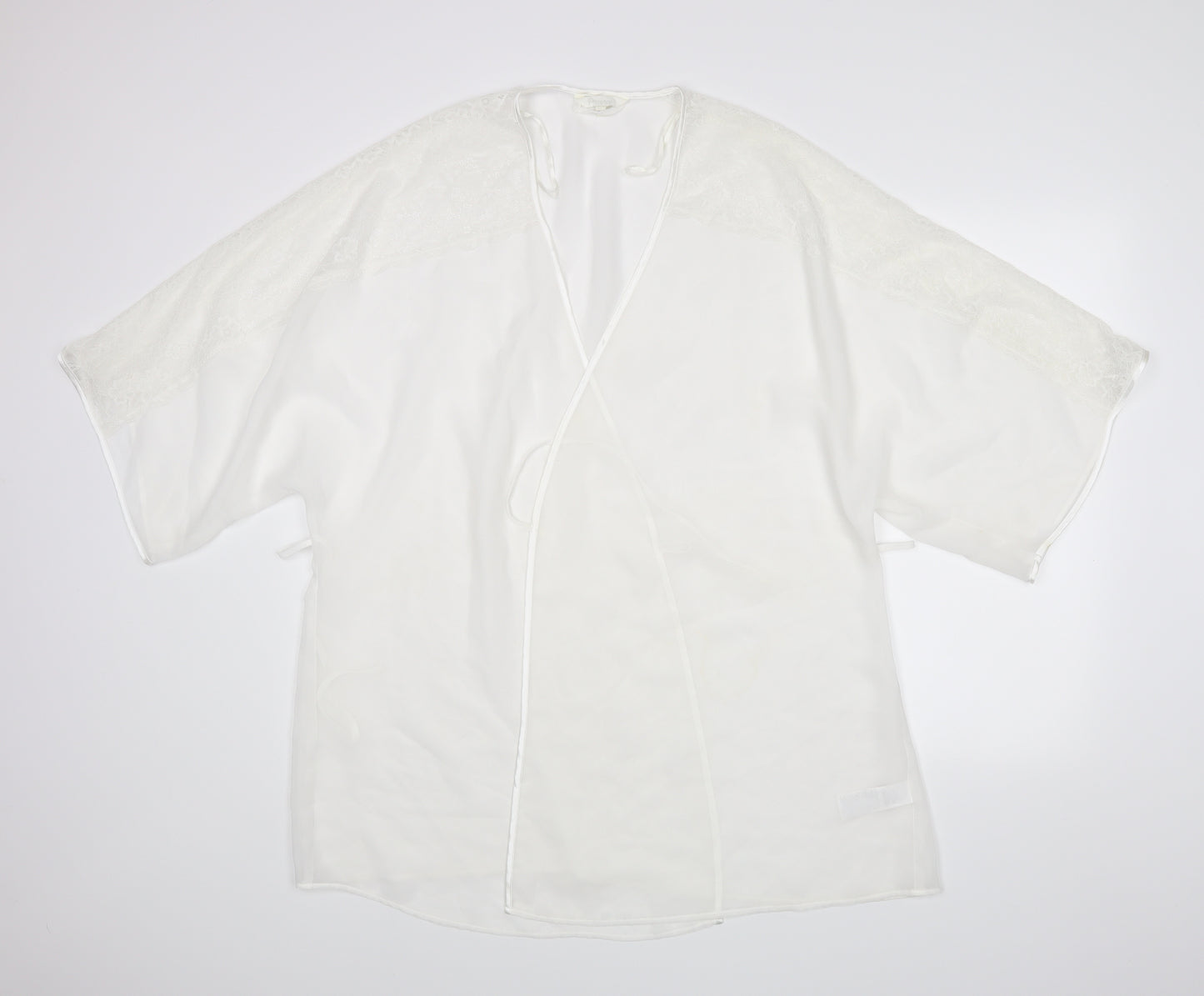 Debenhams Womens White    Robe Size 16