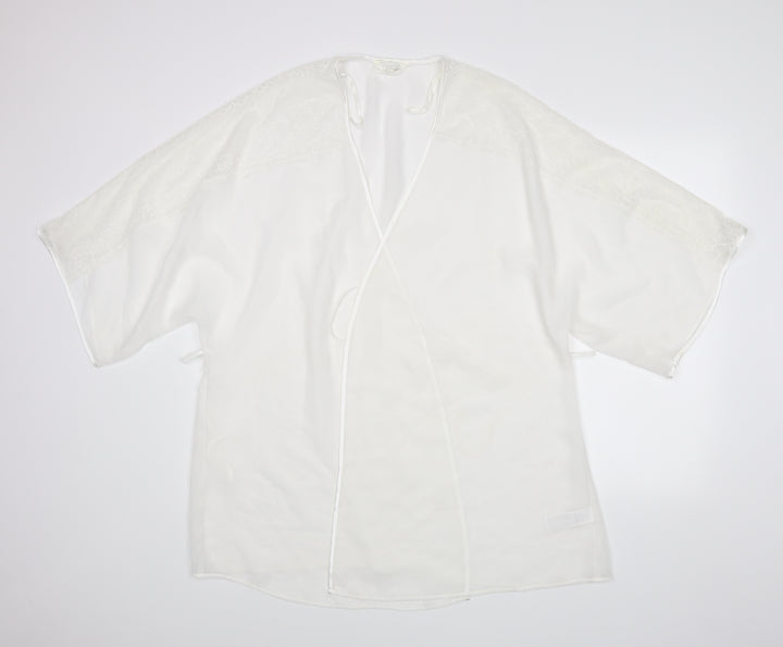 Debenhams Womens White    Robe Size 16