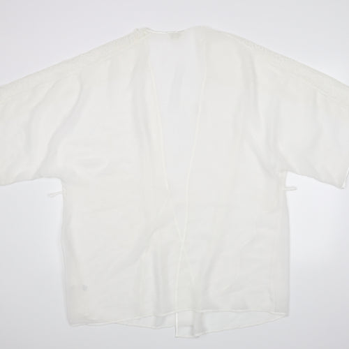 Debenhams Womens White    Robe Size 16