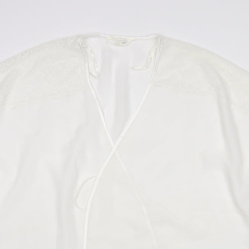 Debenhams Womens White    Robe Size 16
