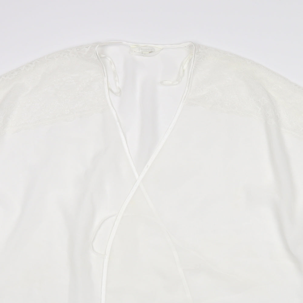 Debenhams Womens White    Robe Size 16