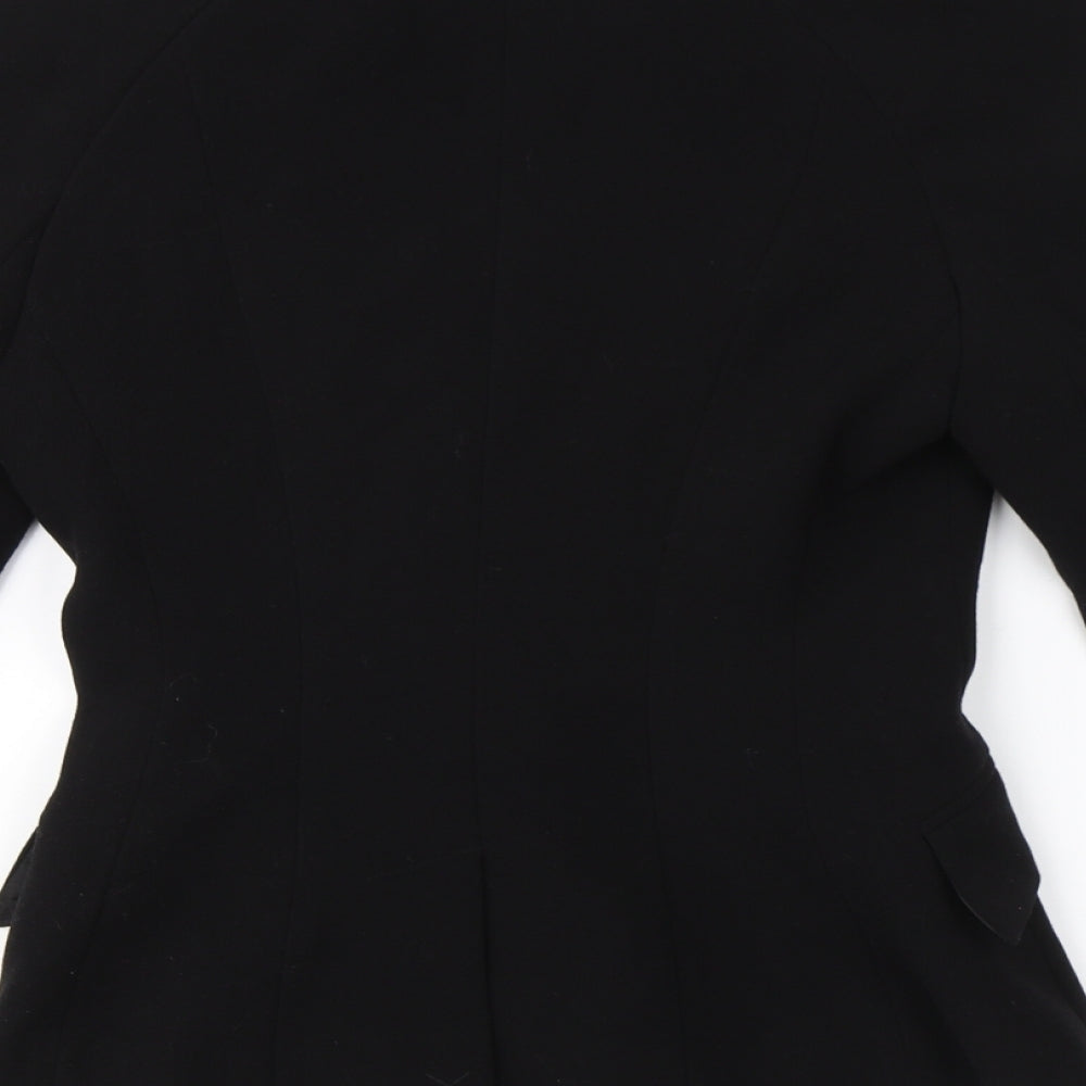 Miss Selfridge Womens Black   Jacket  Size 8