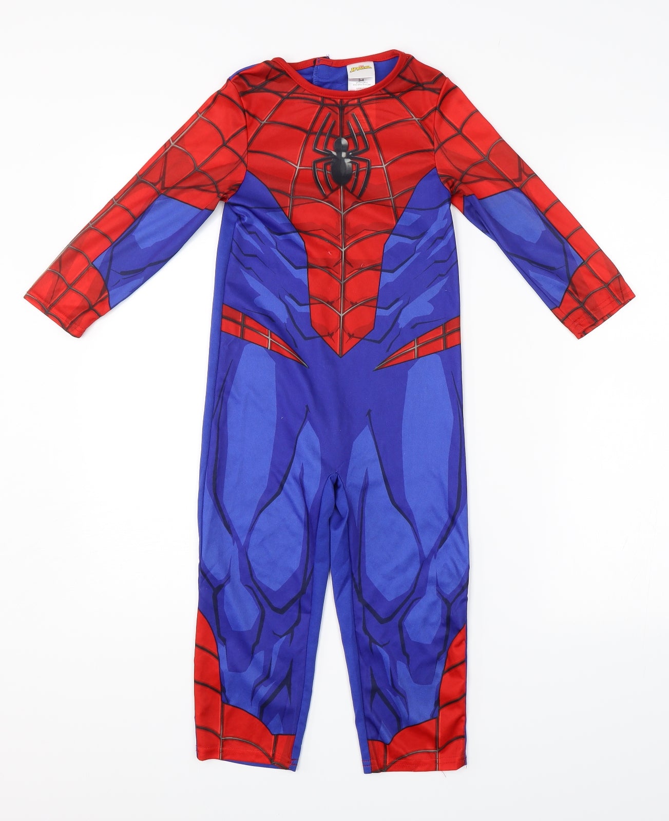 Marvel Boys Blue   Basic Casual Size 3-4 Years  - Spiderman costume