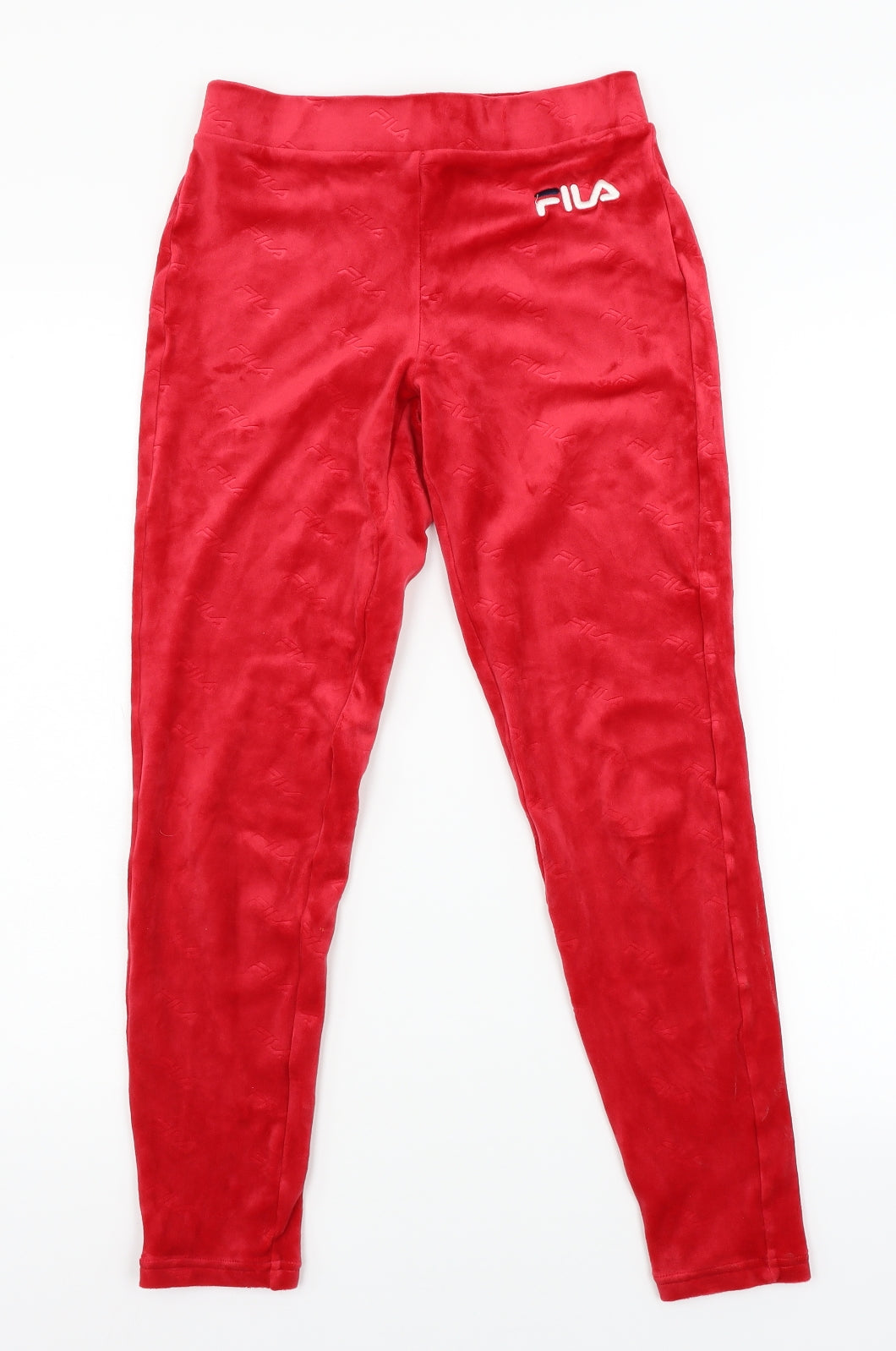 FILA Womens Red   Jogger Trousers Size S L26 in