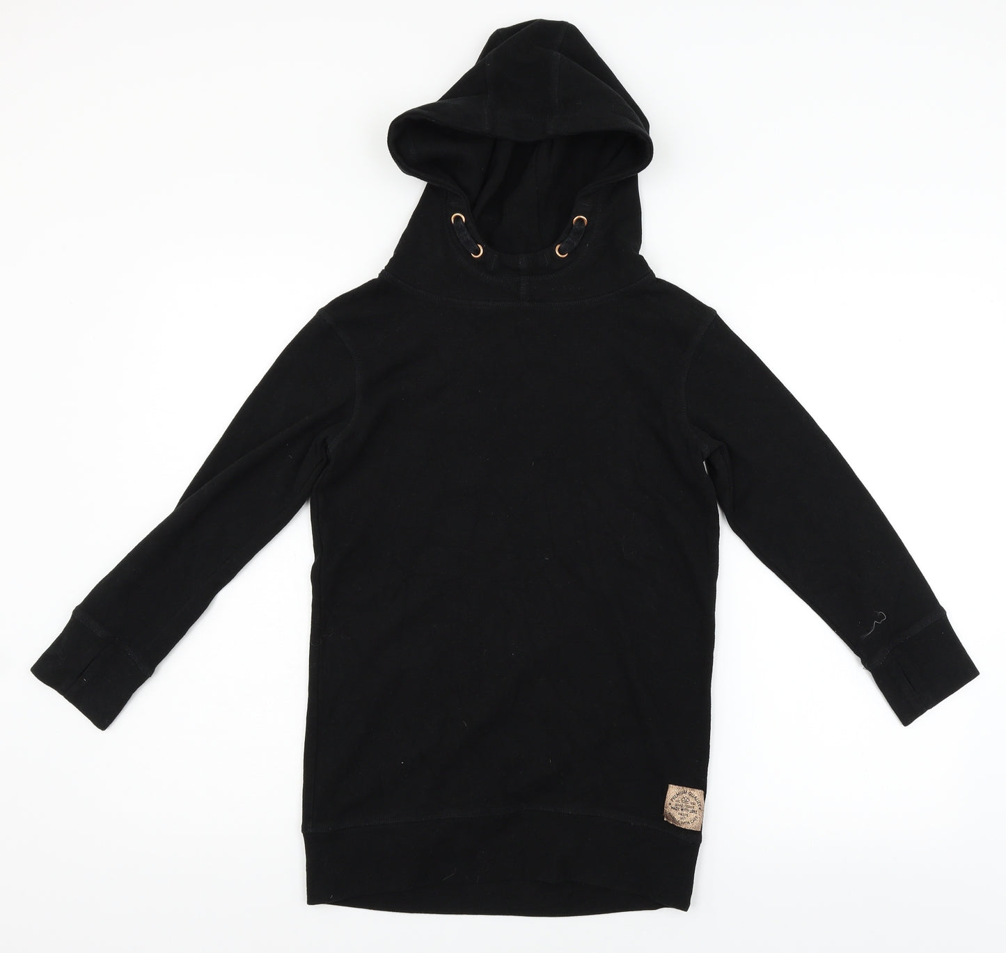 NEXT Girls Black   Pullover Hoodie Size 9 Years