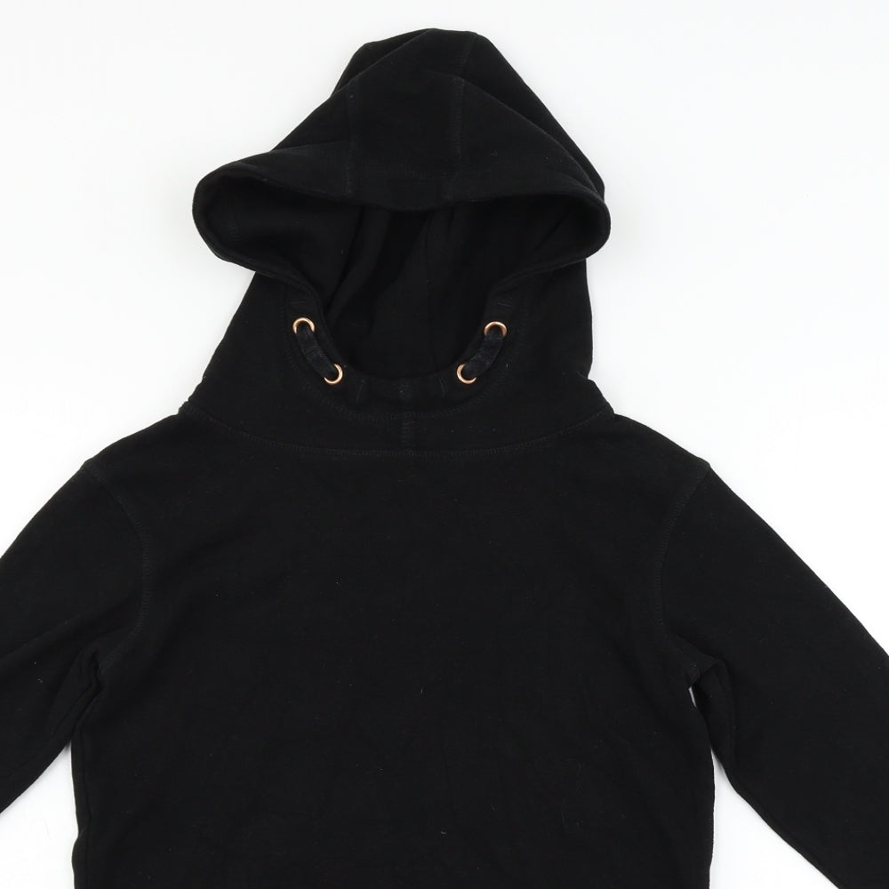 NEXT Girls Black   Pullover Hoodie Size 9 Years