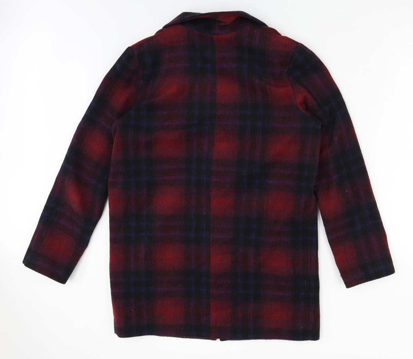 NEXT Boys Red Plaid  Jacket Blazer Size 14-15 Years
