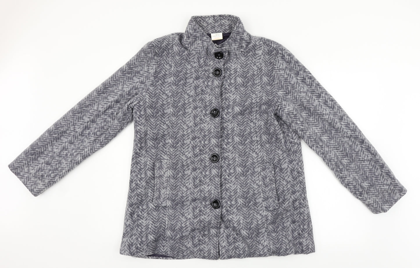 anne de lancay Womens Grey   Jacket  Size S