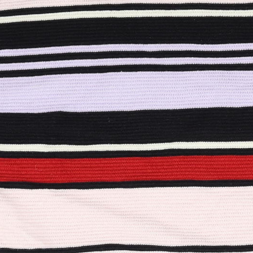 H&M Womens Multicoloured Striped  Pullover Jumper Size XS