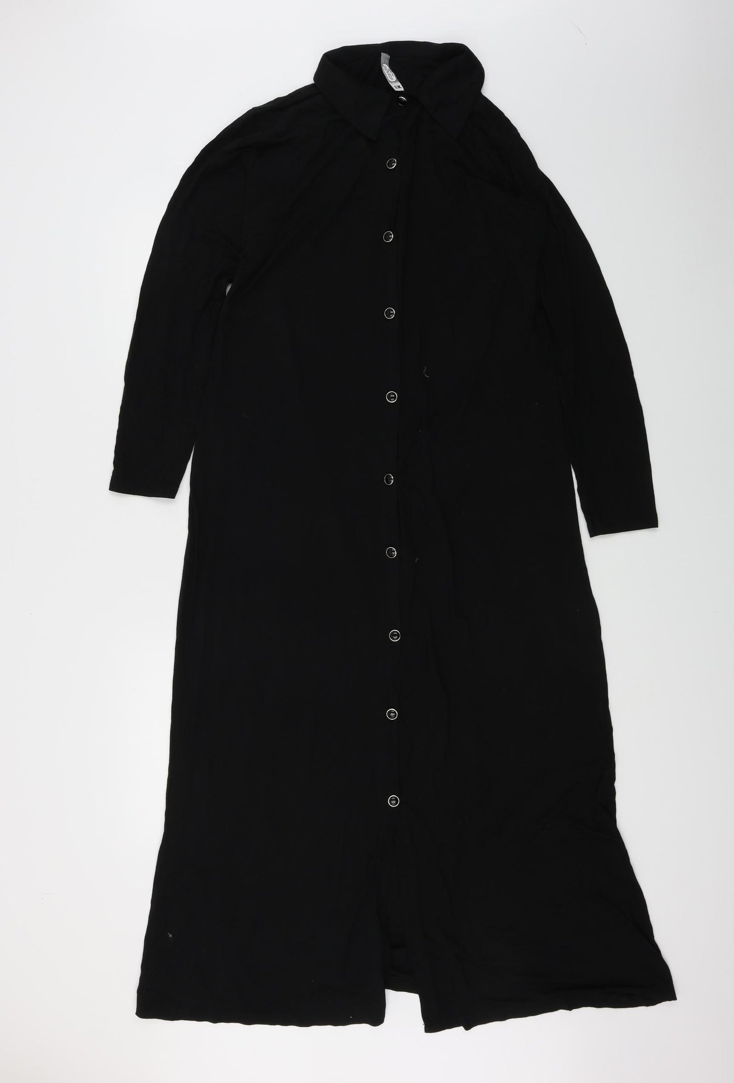 Disentis Womens Black   Shirt Dress  Size XL