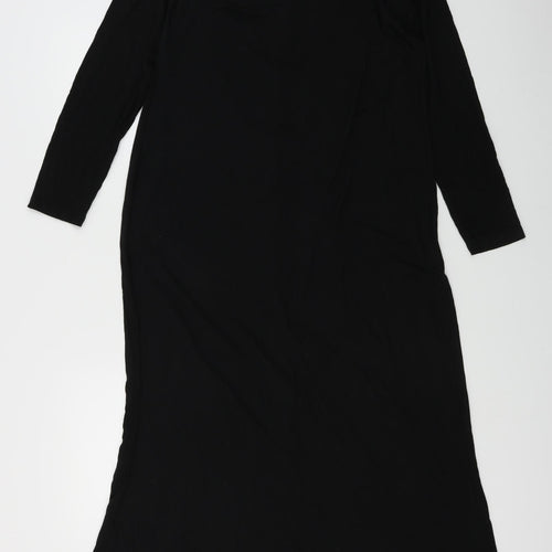 Disentis Womens Black   Shirt Dress  Size XL